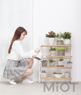 Поличка для взуття Zen`s Bamboo Wall Shelf